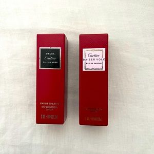Cartier perfume parfum samples